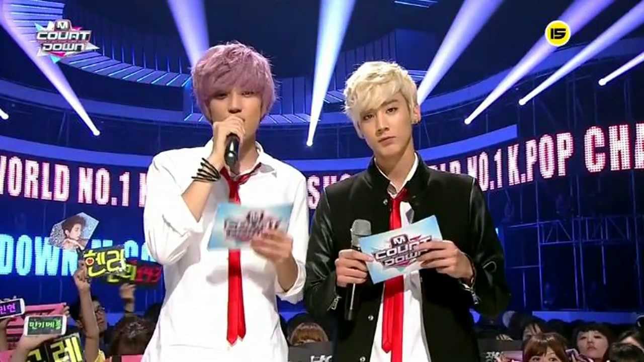 130905 엠카 천지, 니엘 MC cut