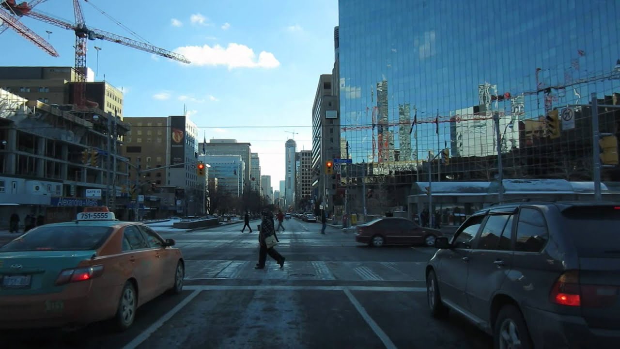 part 2 Driving Toronto University Avenue South