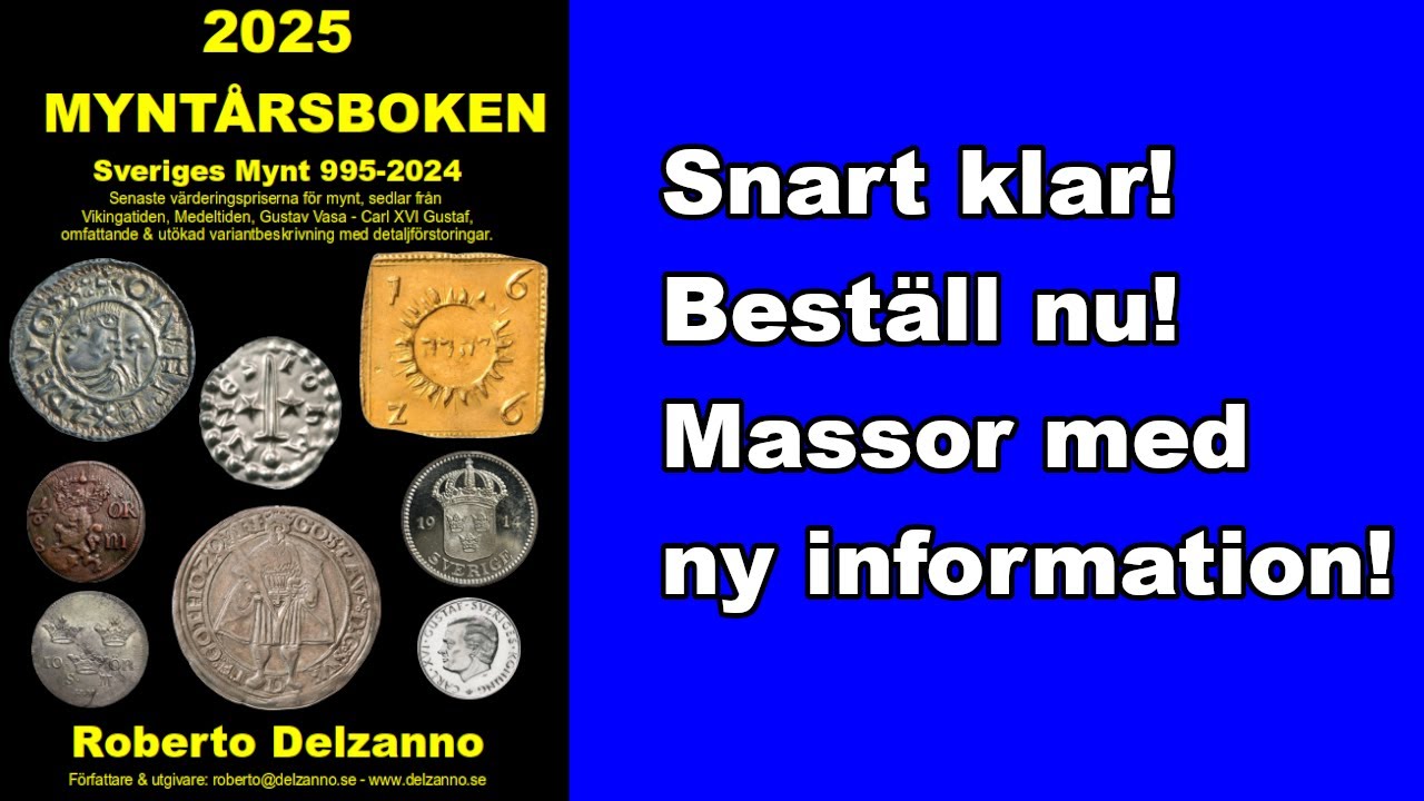 MYNTÅRSBOKEN 2025 - Kraftigt utvidgad - Beställ redan nu så har du den innan jul!