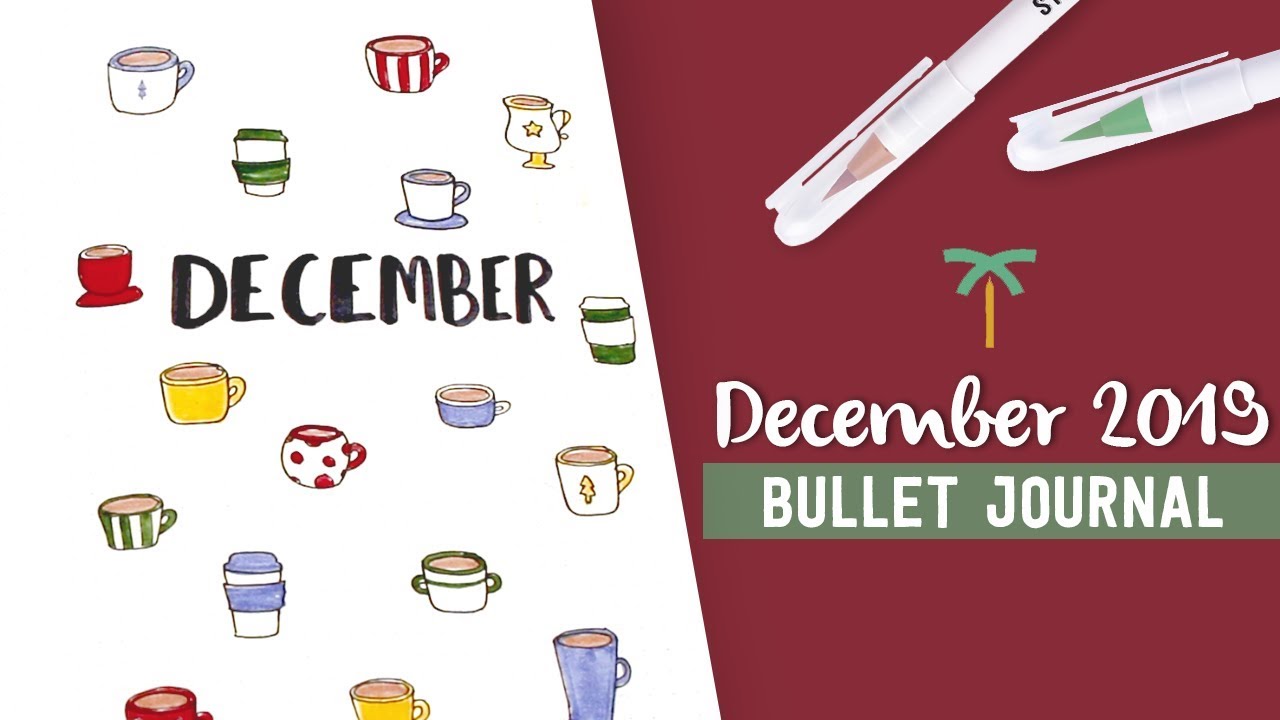 PLAN WITH ME - December 2019 Bullet Journal Setup + GIVEAWAY | Stationery Island