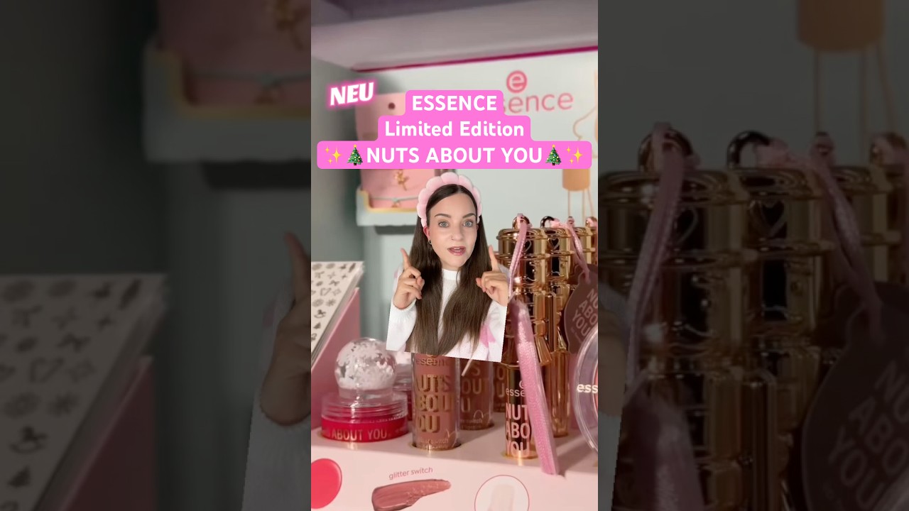 NEU ESSENCE 🎄✨Weihnachts Limited Edition NUTS ABOUT YOU #makeup #essence #essencemakeup #drogerie
