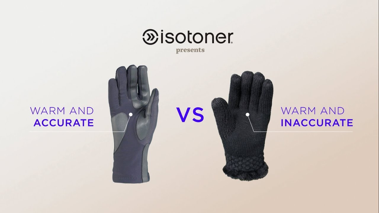isotoner smarTouch Gloves - Amazingly Accurate