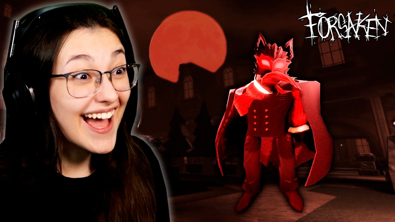 O NOVO KILLER É UM VAMPIRO EXTREMAMENTE FORTE E ESTILOSO!! | FORSAKEN - ROBLOX