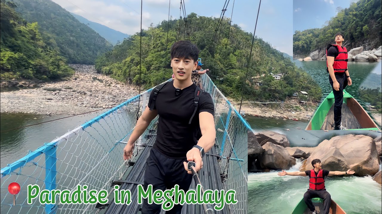 Do you think it was worth visiting these places? 📍Paradise in Meghalaya Shnongpdeng and Dawki