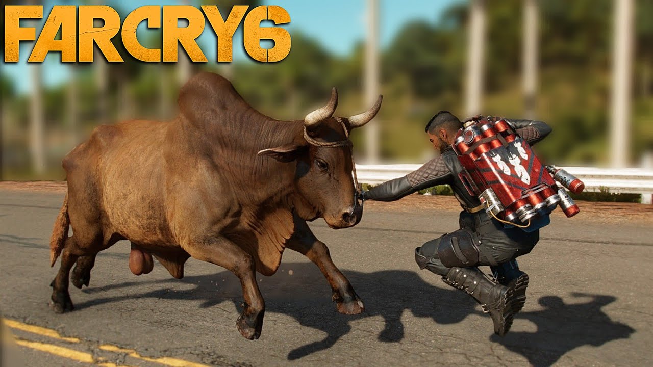 FAR CRY 6 #25 - FUI ATACADO POR UM TOURO MUITO BRAVO!! ( AGITADORA e EPISÓDIO DA GARRAFA )