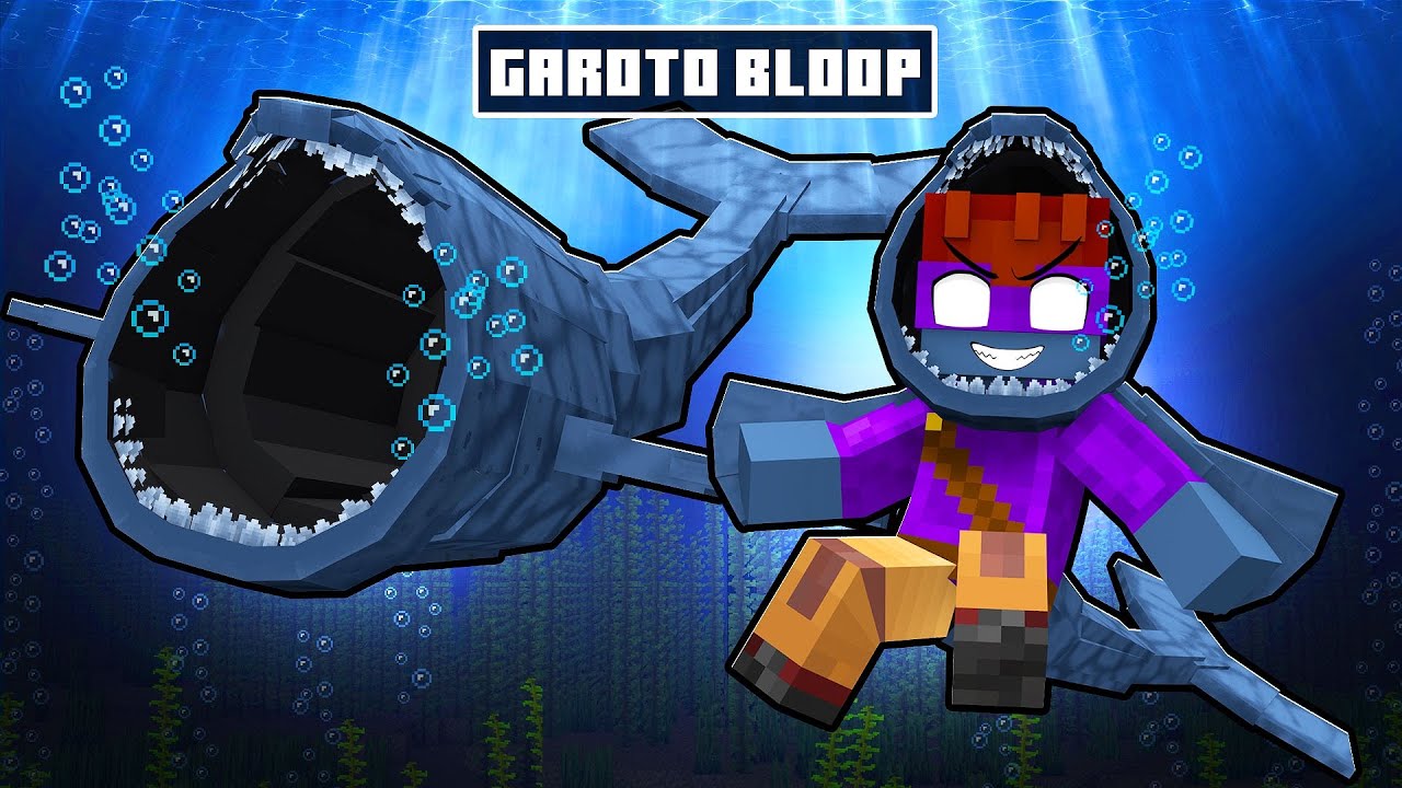 VIREI O GAROTO THE BLOOP no Minecraft! ‹ DONAT3LO ›