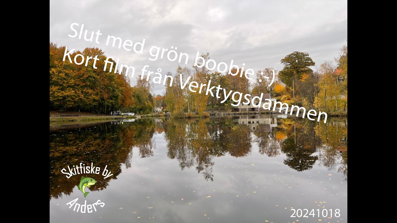 Slut med grön boobie. Liten film från Verktygsdammen i Tyringe.