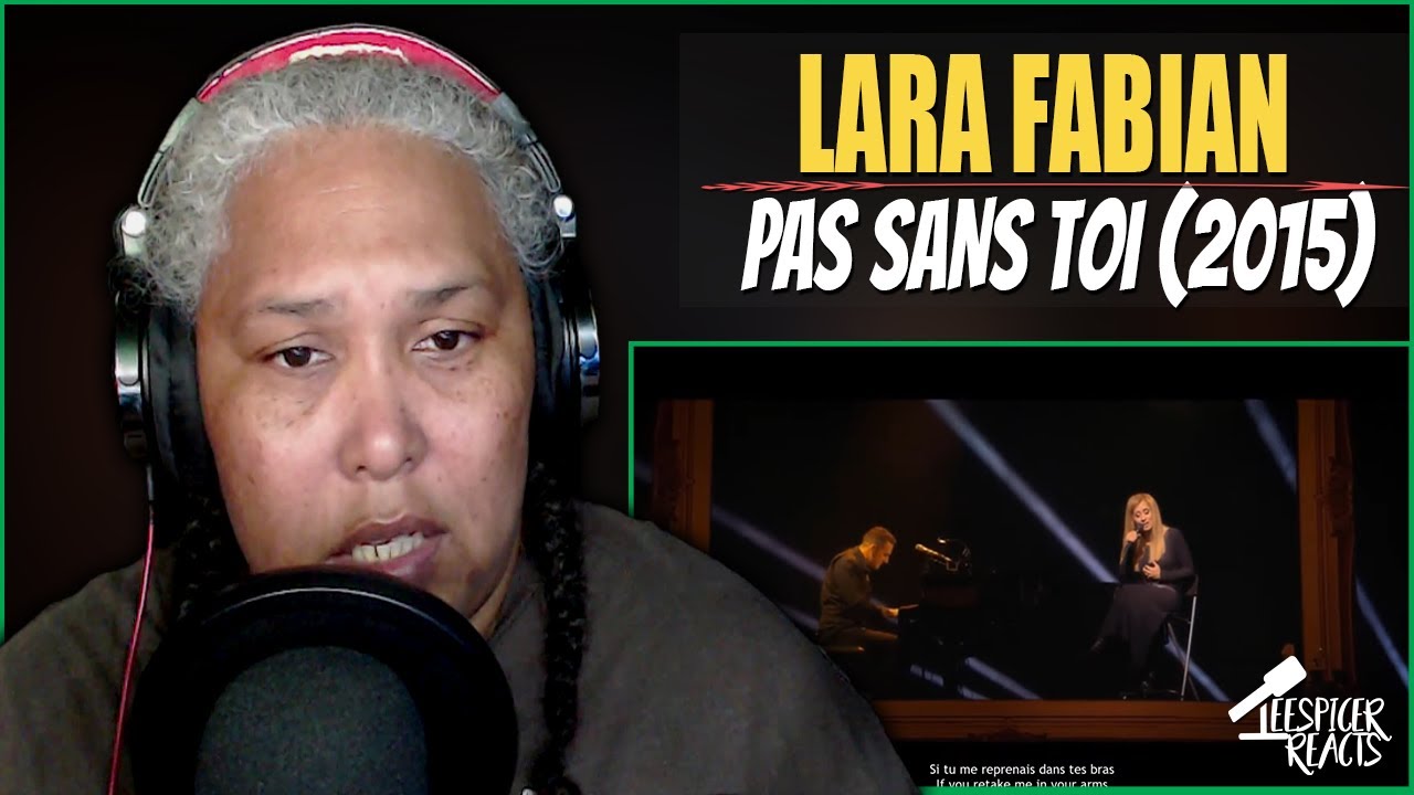Lara Fabian - Pas sans toi (not without you)(Prague Concert 2015) with  Subtitles - Reaction