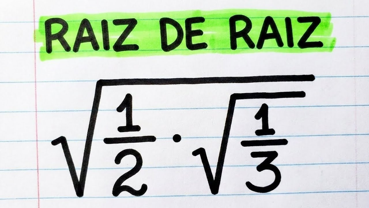 Como Resolver Raiz Quadrada de Fração