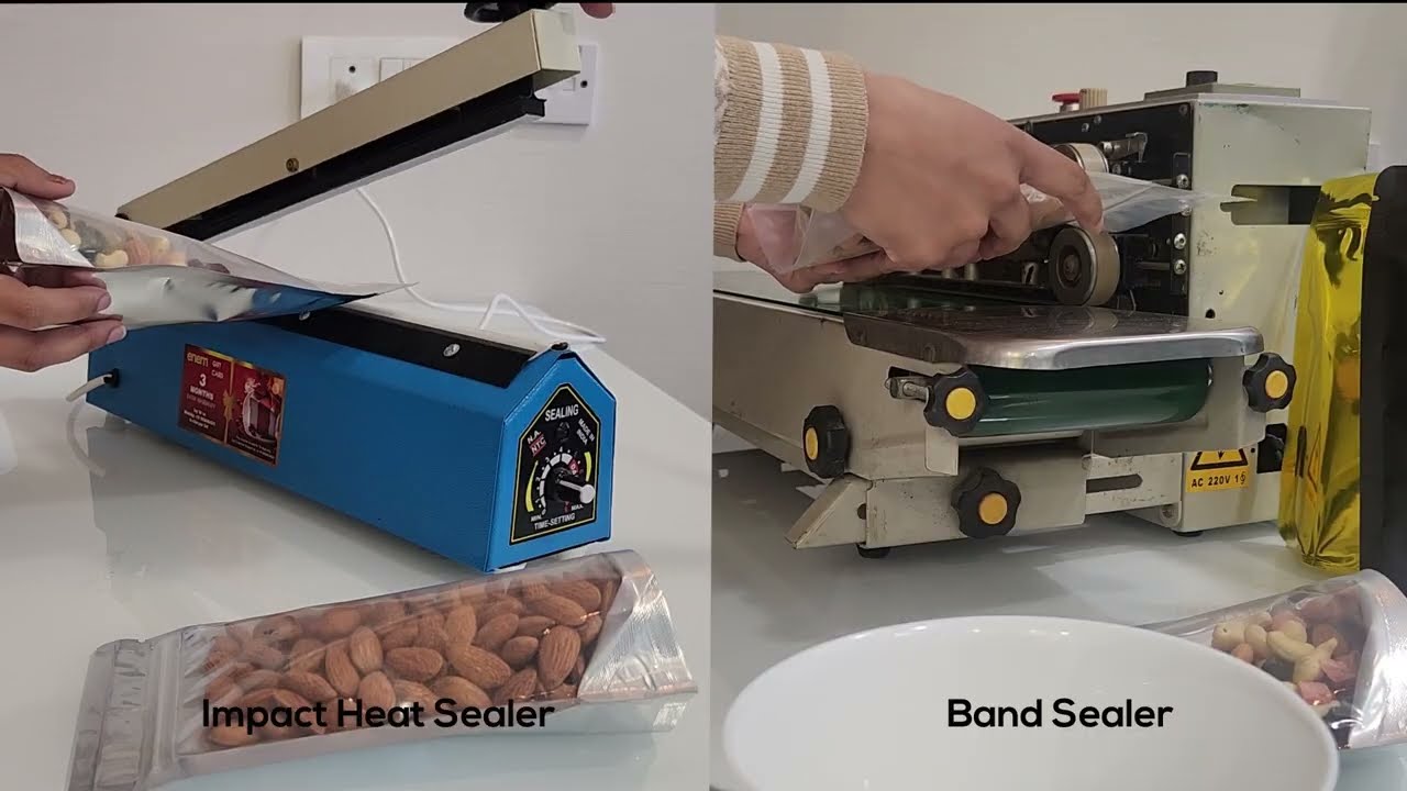 Seal The Pouches Professionally: Complete Tutorial On How to Seal Stand Up Zipper Pouch.