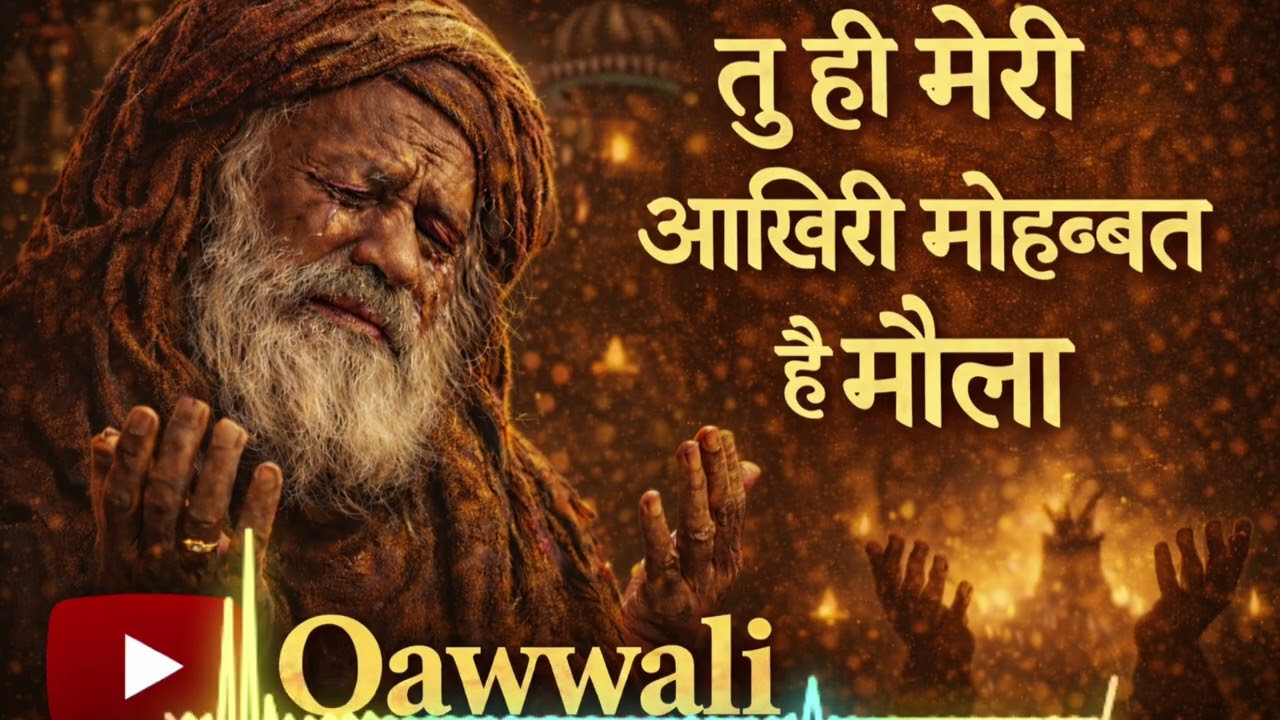 🌹 तू ही मेरी आख़िरी मोहब्बत है मौला 🌹दिल को छू लेने वाली सूफ़ी क़व्वाली | नई रूहानी कलाम 2026