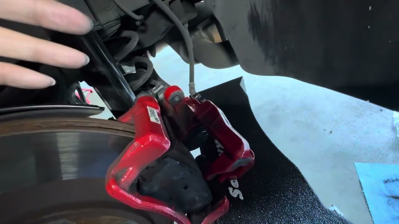 elantra n rear brake pad change tips