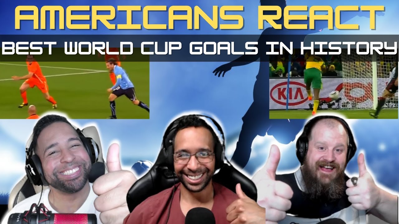 Americans React To Best World Cup Goals In History - Which Was The BEST ??  