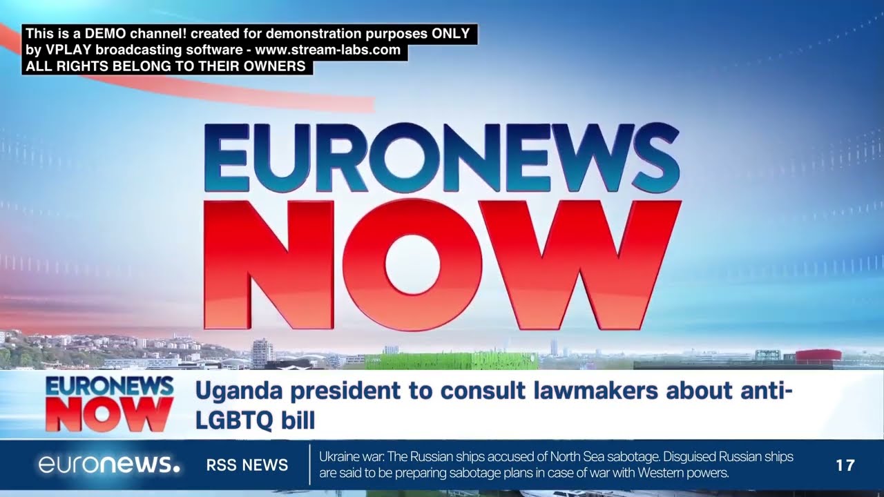 Channel Example with RSS and Metadata example from schedule (Euronews styling)