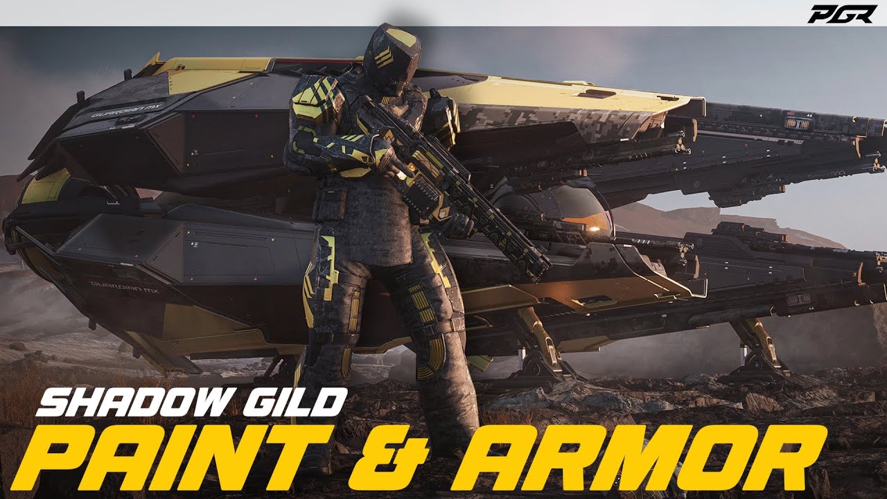 New Shadow Gild Paint & Armor - Star Citizen