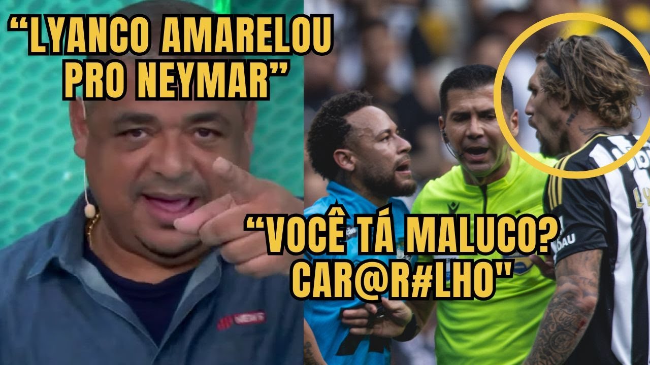 🚨 EITA! VAMPETA SOLTA O VERBO EM TRETA DE LYANCO E NEYMAR!