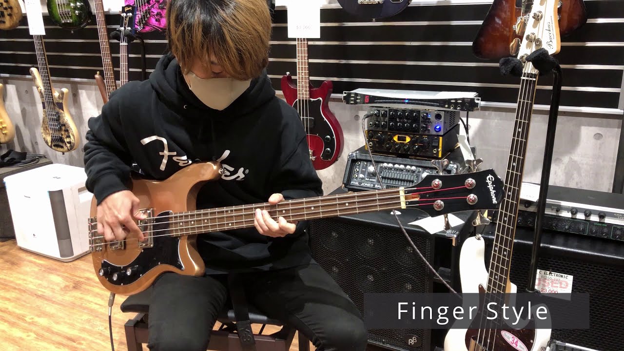 Comparison of Epiphone Embassy Pro Bass and Bacchus WL-434【比較動画】