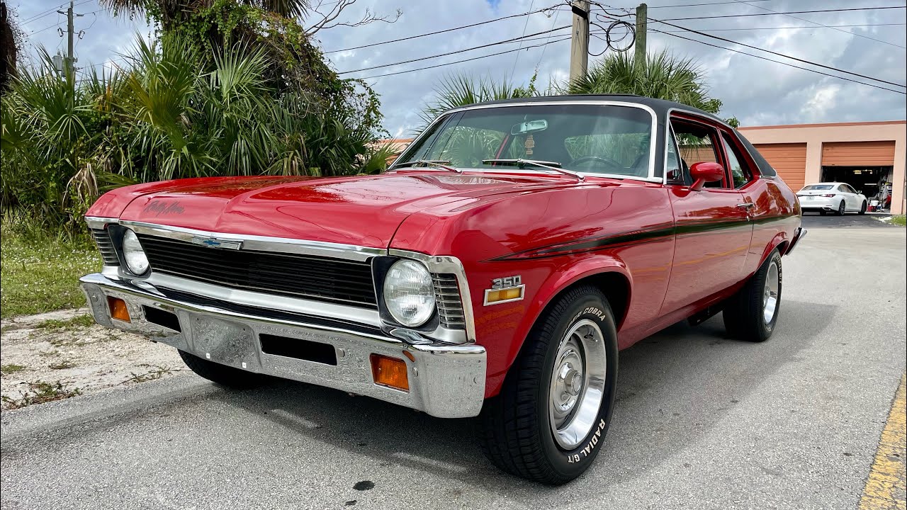 1972 Chevrolet Rally Nova for sale $35000.00 www.classiccarsinflorida.com 561-359-7998