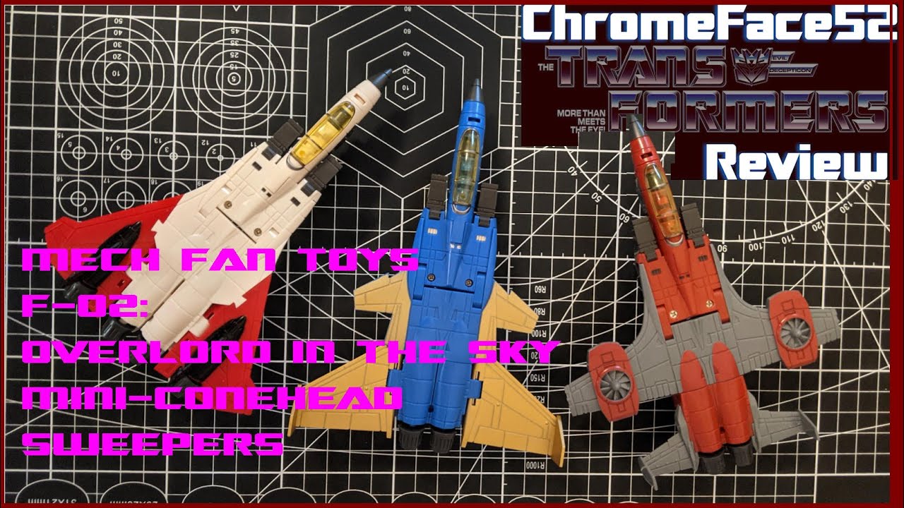 Conehead Seeker 3 pack set | Chromeface52 TF Review
