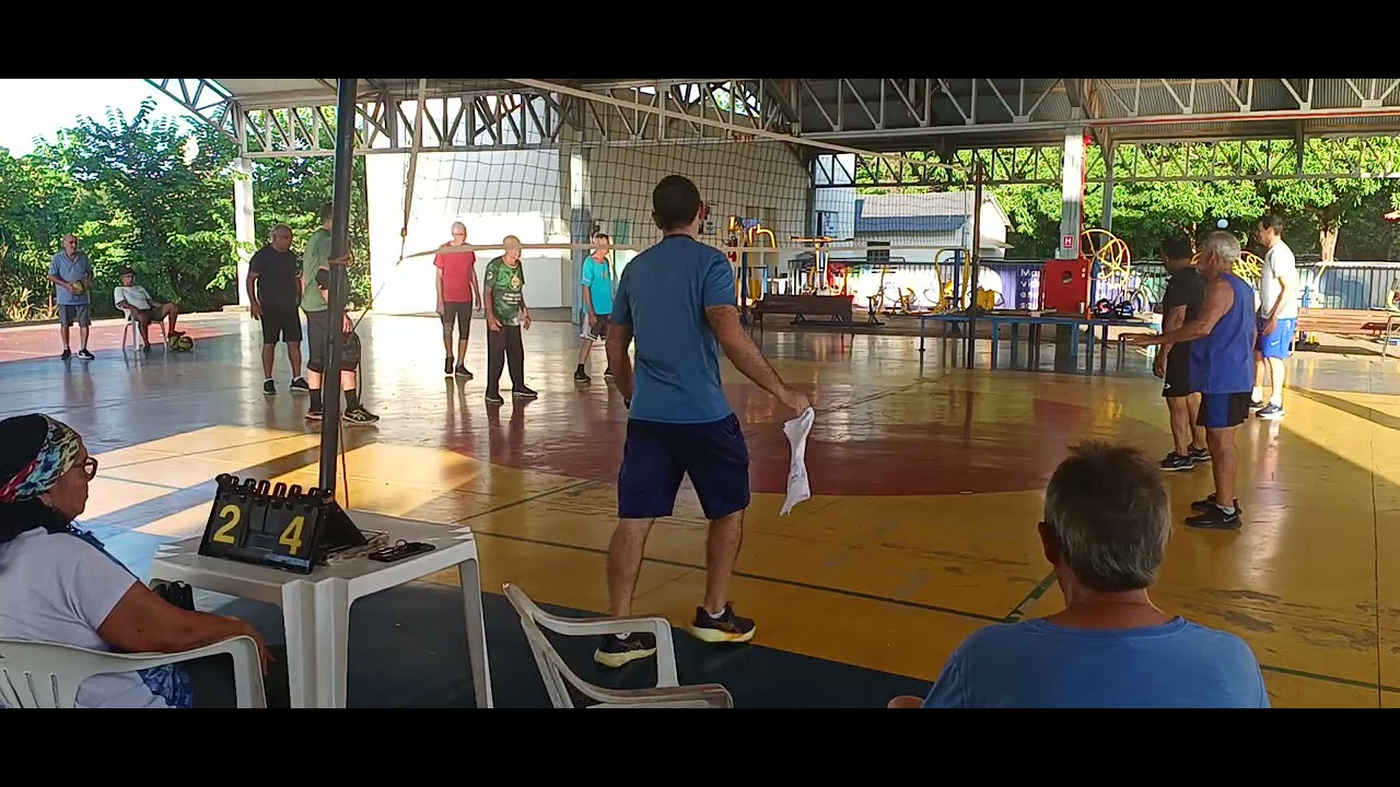 Treino Vôlei Adaptado masculino, Palmas Tocantins 
