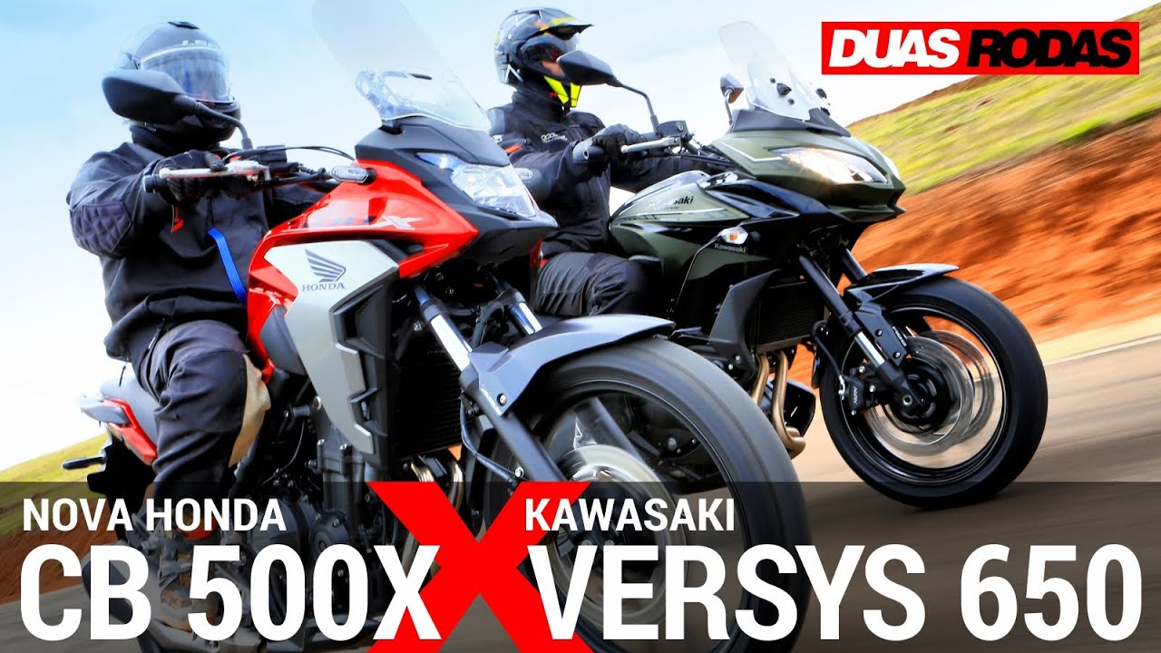 COMPARATIVO | HONDA CB 500X x KAWASAKI VERSYS 650