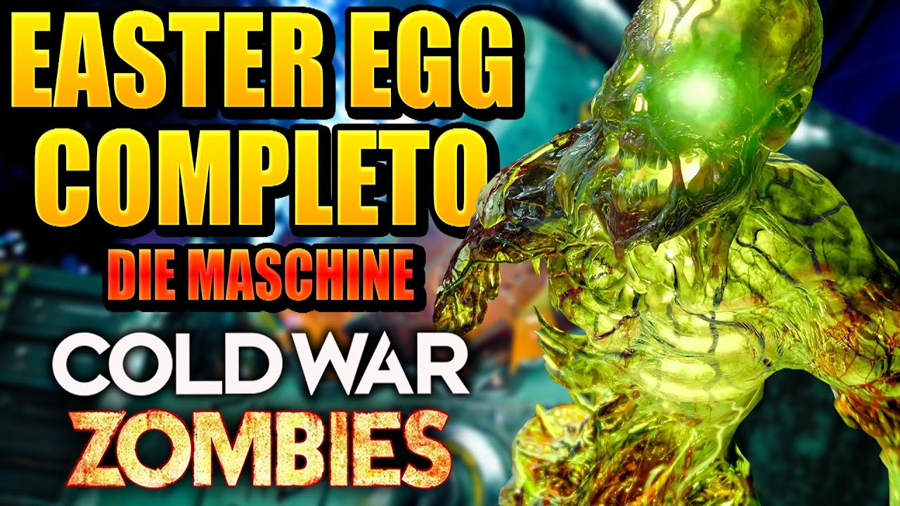 Como fazer TODO o EASTER EGG de DIE MASCHINE - Tutorial BO Cold War Zombies