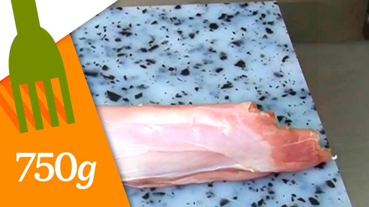 Préparer un râble de lapin - 750g