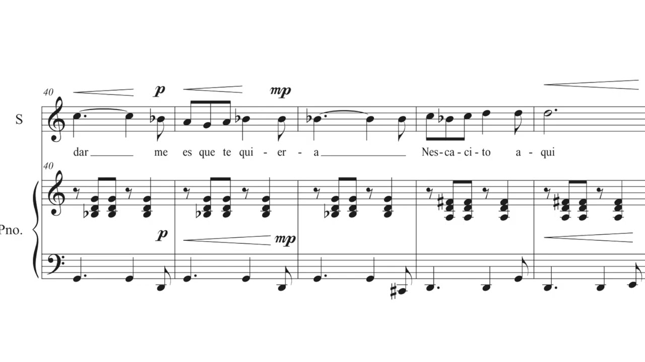 Evan Wright- Amor De Dos (Score Video)