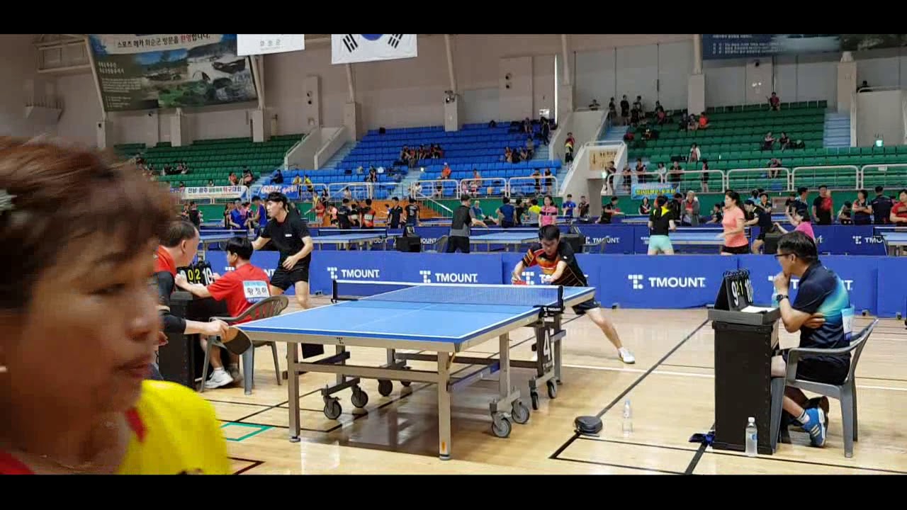 광주남구청장배 1부리그준결승 강청용1 vs 김수완1