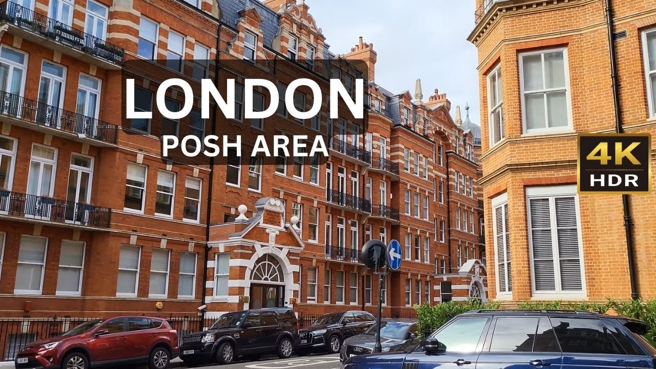 London Walk | From Kensington Palace to Gloucester Road Station [4K HDR]