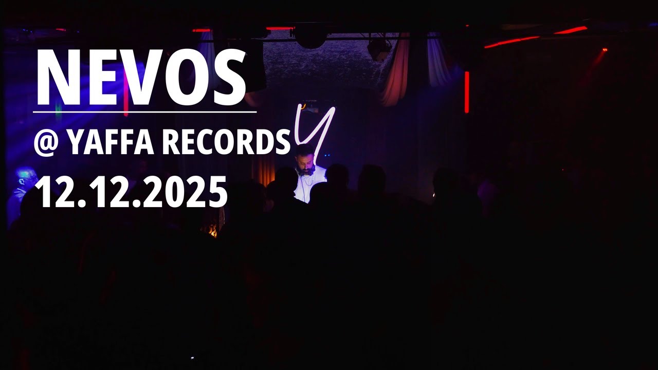 Nevos Live at Yaffa Records 12.12.2025