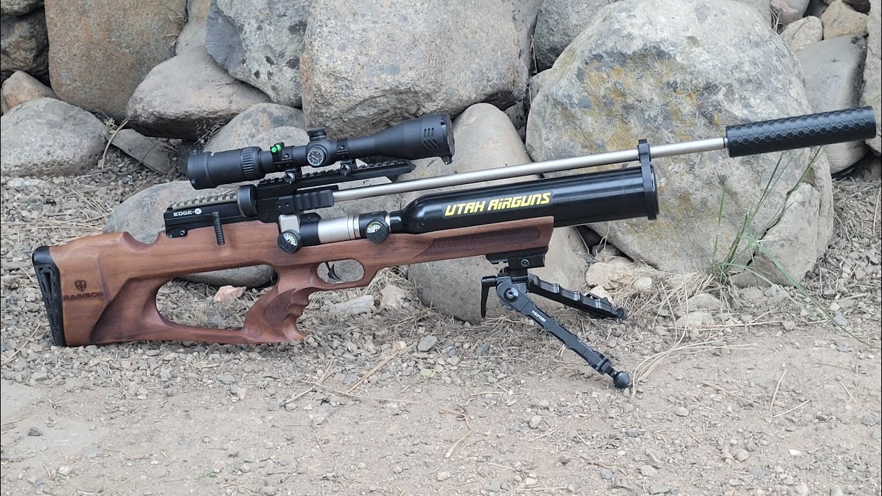Rainson Edge - W .22cal  Review & chronograph time #airgun #pcp #rainson