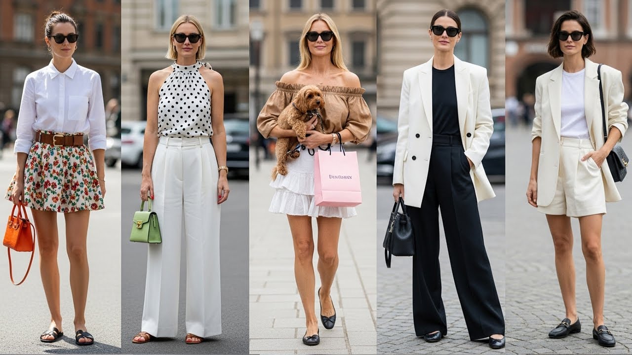 🩵Chic & Casual: Milan Summer Outfits You’ll Want to Copy