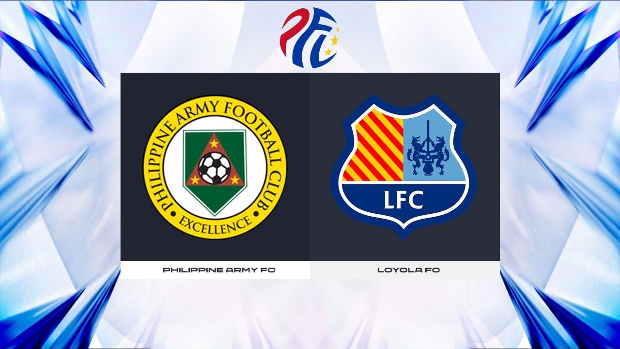 PFL Season 2024 - Philippine Army FC vs. Loyola FC