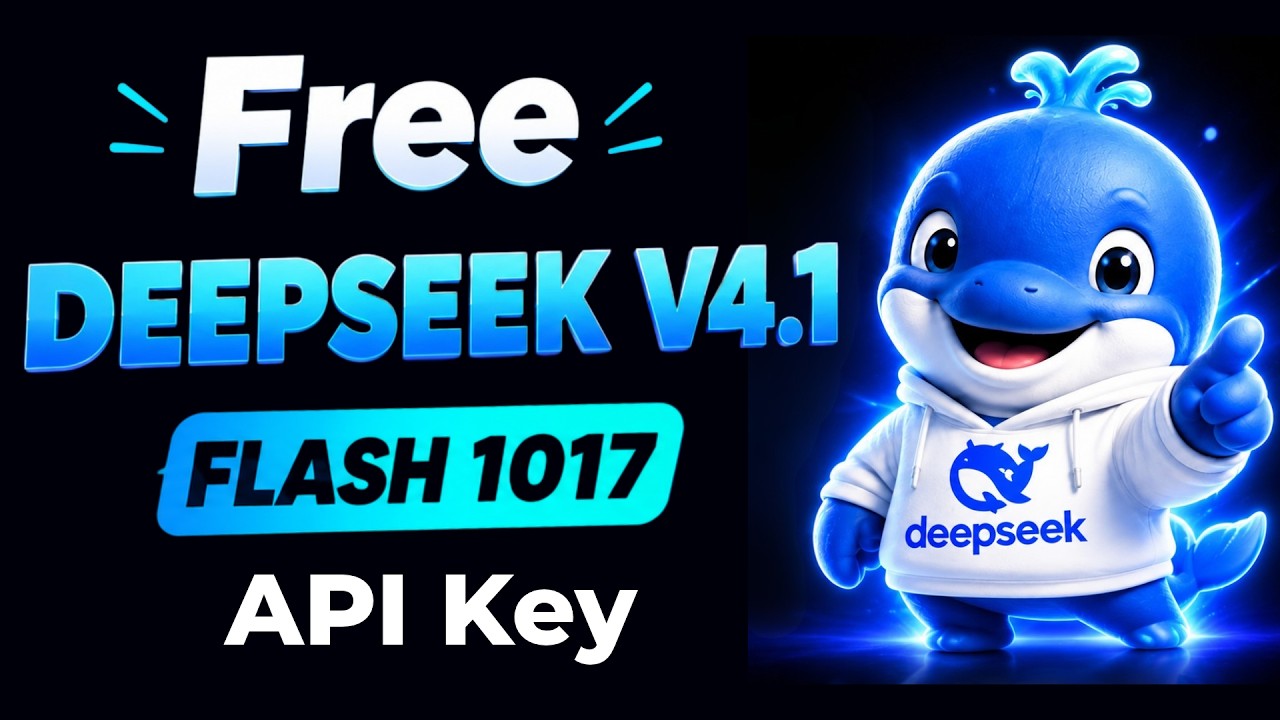 DeepSeek V4.1 Flash 1017 Is FREE! Get Free API Credits