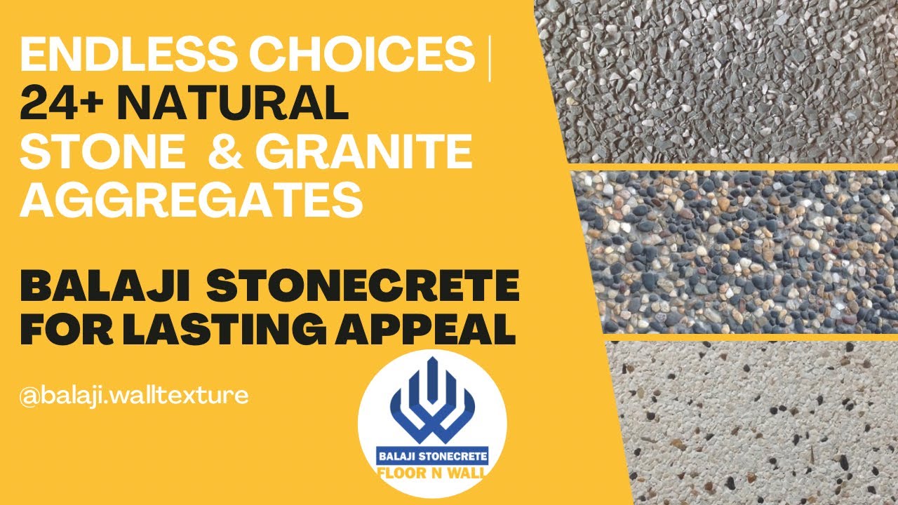 Stonecrete Plaster  / Grit Wash Plaster / Exposed Aggregate Plaster. #balajiwalltexture, #stonecrete