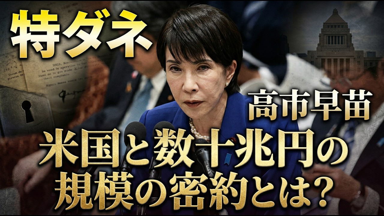 特ダネ！高市・トランプ日米首脳会談の裏側で交わされた密約とは？元朝日新聞・記者佐藤章さんと一月万冊