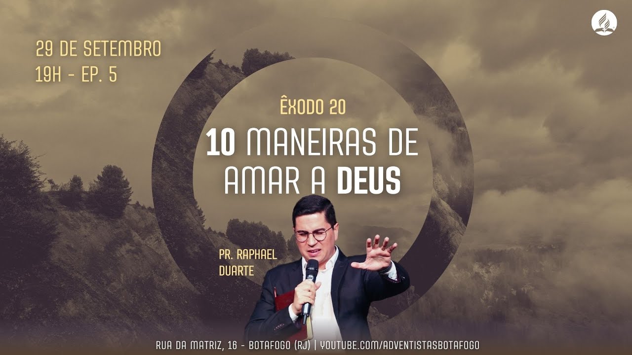 CULTO AO VIVO | SÉRIE 10 MANEIRAS DE AMAR A DEUS - EP. 5 | Pr. Raphael Duarte | 29/9/2024