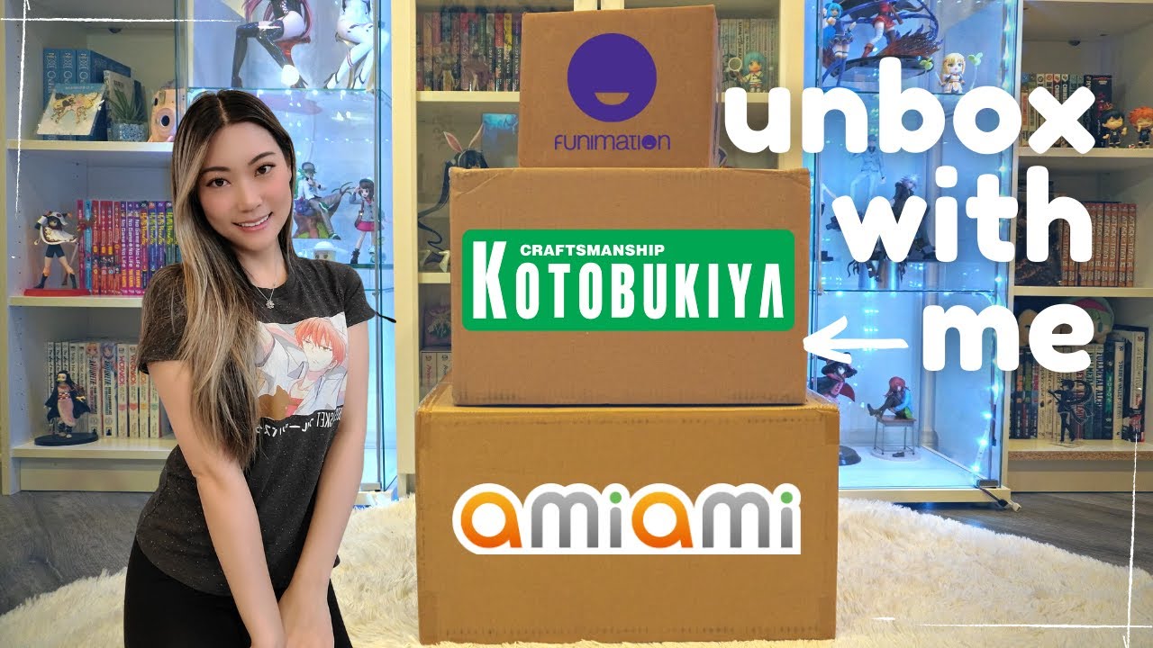 Kotobukiya, AmiAmi, and Funimation Haul!! | So much anime merch 😮
