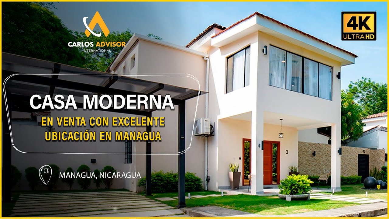FUERA DEL MERCADO! Vive Cómodo y Seguro! Casa en Venta en Zona Exclusiva de Managua