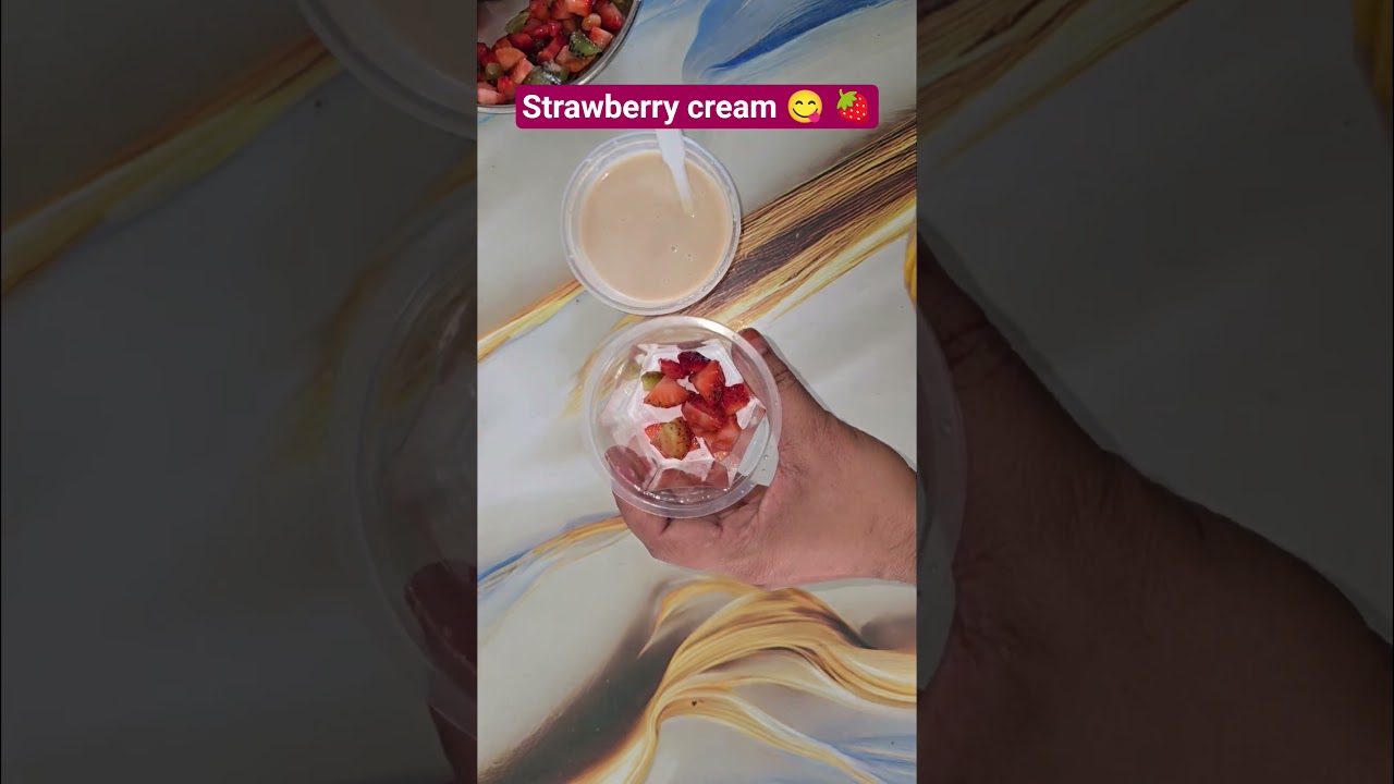 Soft & Creamy Strawberry Cream Cake 🍰🔥 | Fresh Cream Dessert | Home Baker 