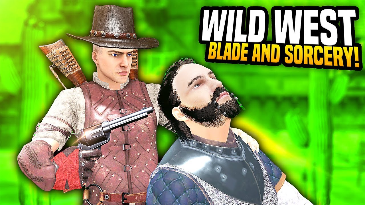 ЭПИЧЕСКИЙ МОД ДИКОГО ЗАПАДА - Моды Blade and Sorcery VR (геймплей U8)