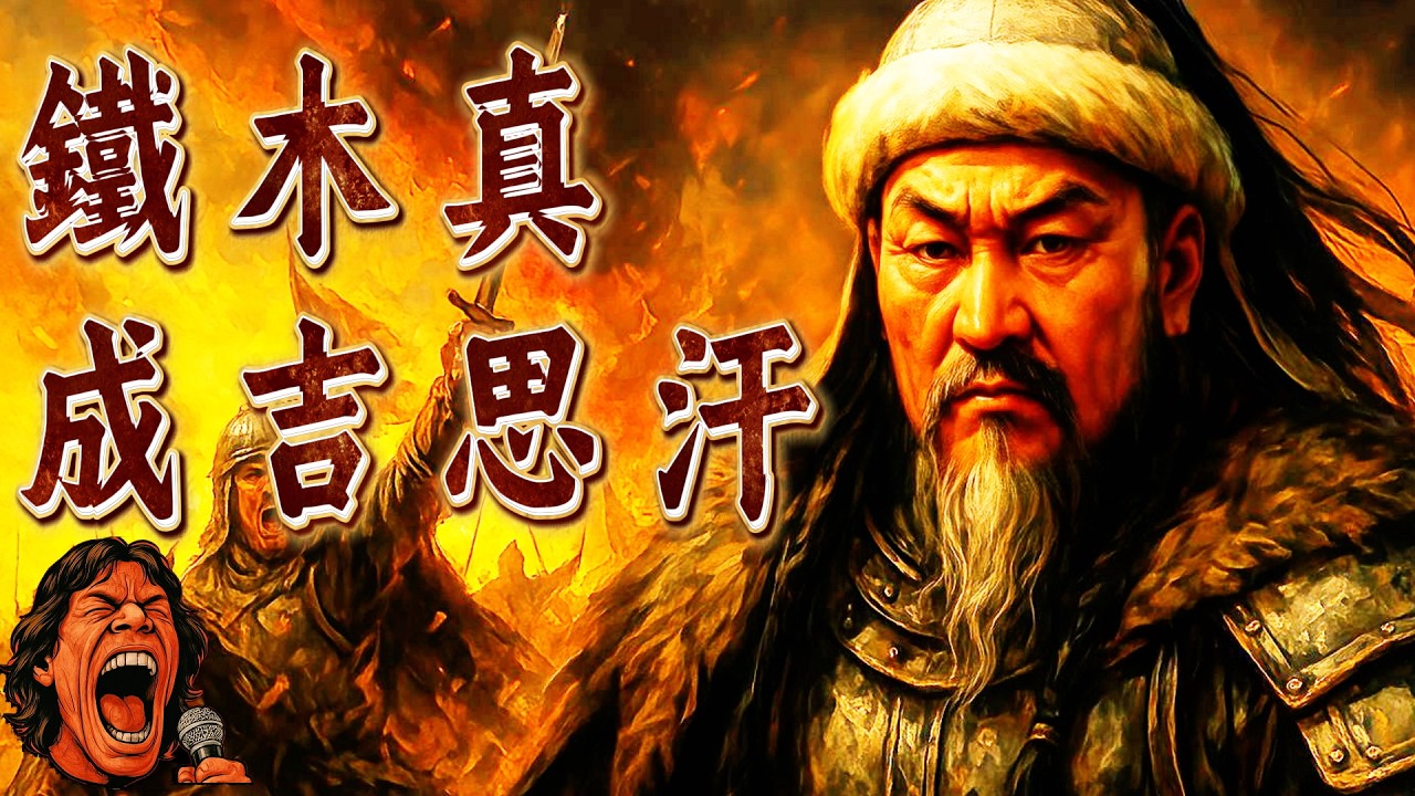 成吉思汗崛起：從被拋棄的孤兒到草原帝王的真實童年血仇｜壁畫太多助眠故事 ｜冷門歷史 ｜ 奇聞軼事｜失眠治療