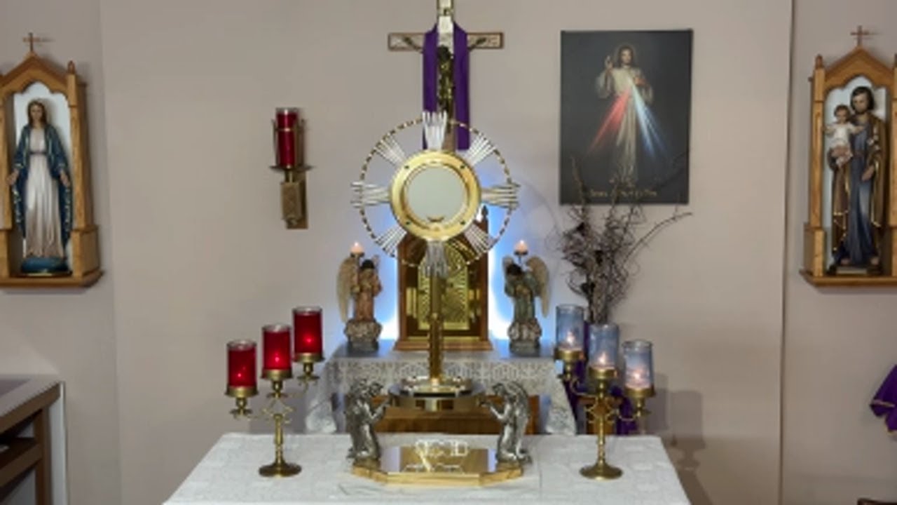 LIVE Eucharistic Adoration - Sisters of Divine Mercy