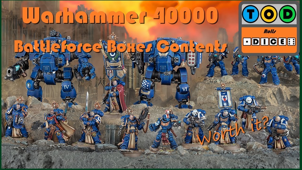 Warhammer 40000 &mdash; Battleforce Boxes 2025 &mdash; Сравнение всех 7 коробок | Tod Rolls Dice