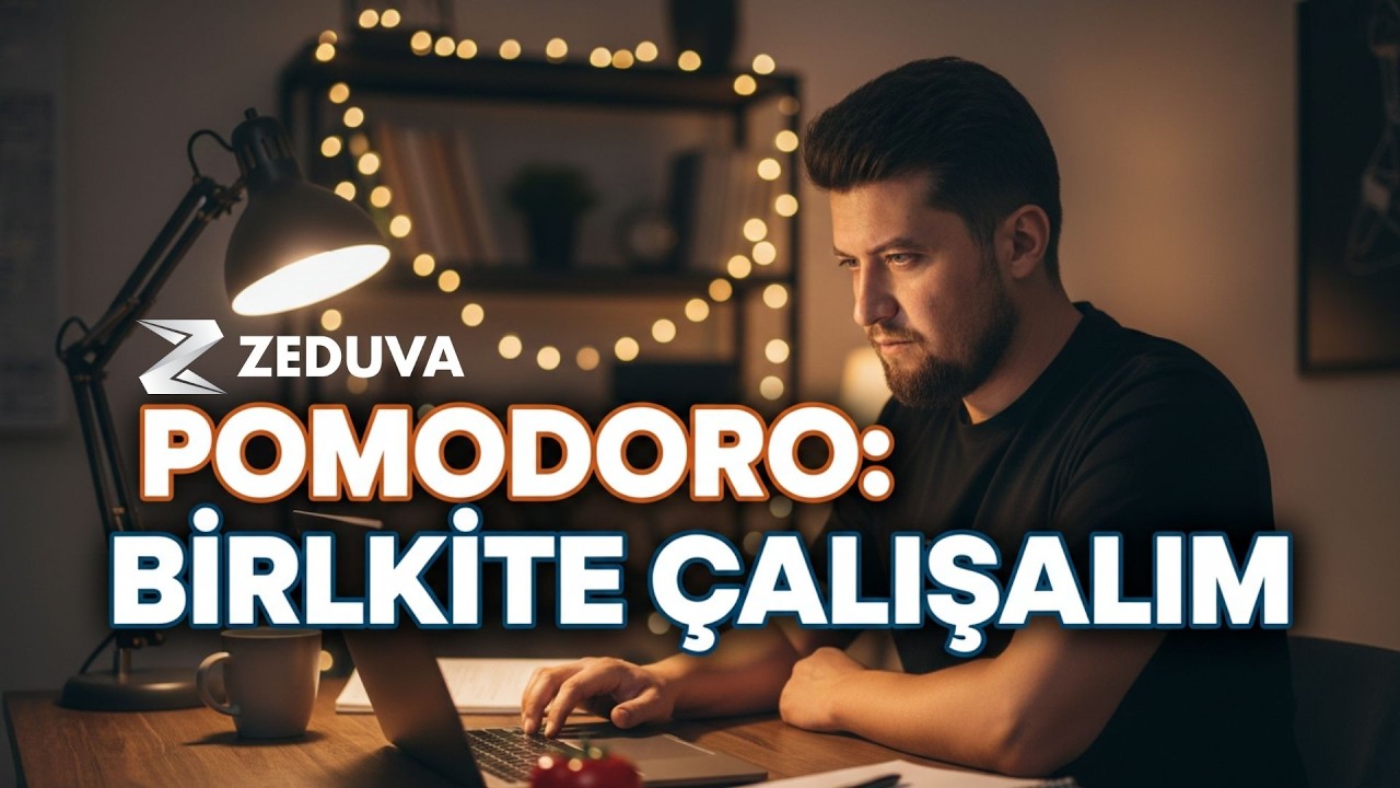 YKS ye SON 129 Beraber Ders Çalışıyoruz. Pomodoro ❤️ | ZEDUVA SINIFI Sanal Kütüphane
