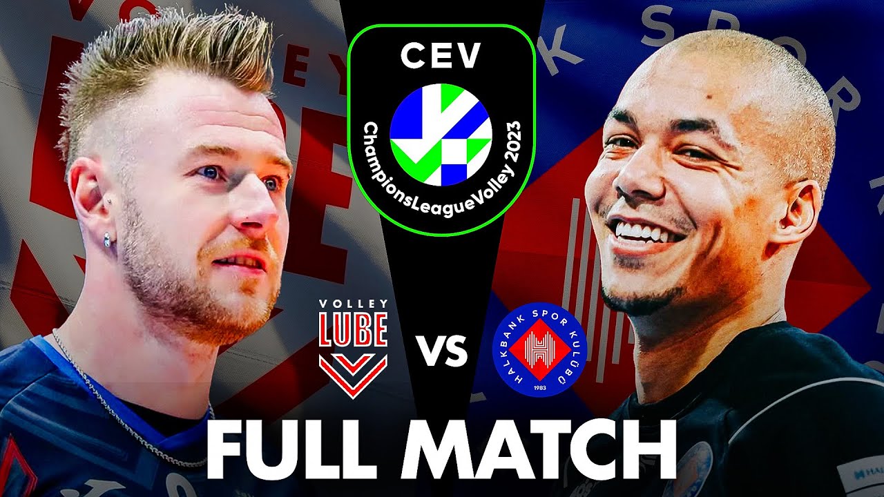 Lube 🇮🇹 vs Halkbank 🇹🇷 | Full Match | CEV Champions League Volley 2023 | Game 2