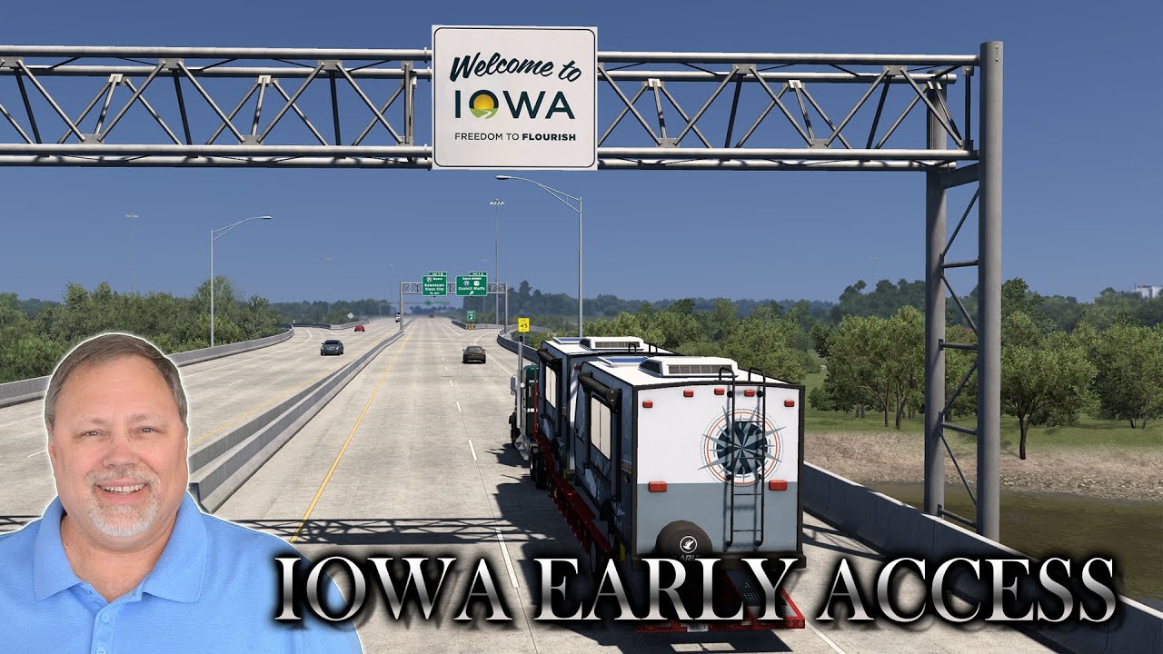 Первый взгляд на DLC &laquo;Айова&raquo; в American Truck Simulator &mdash; Dubuque