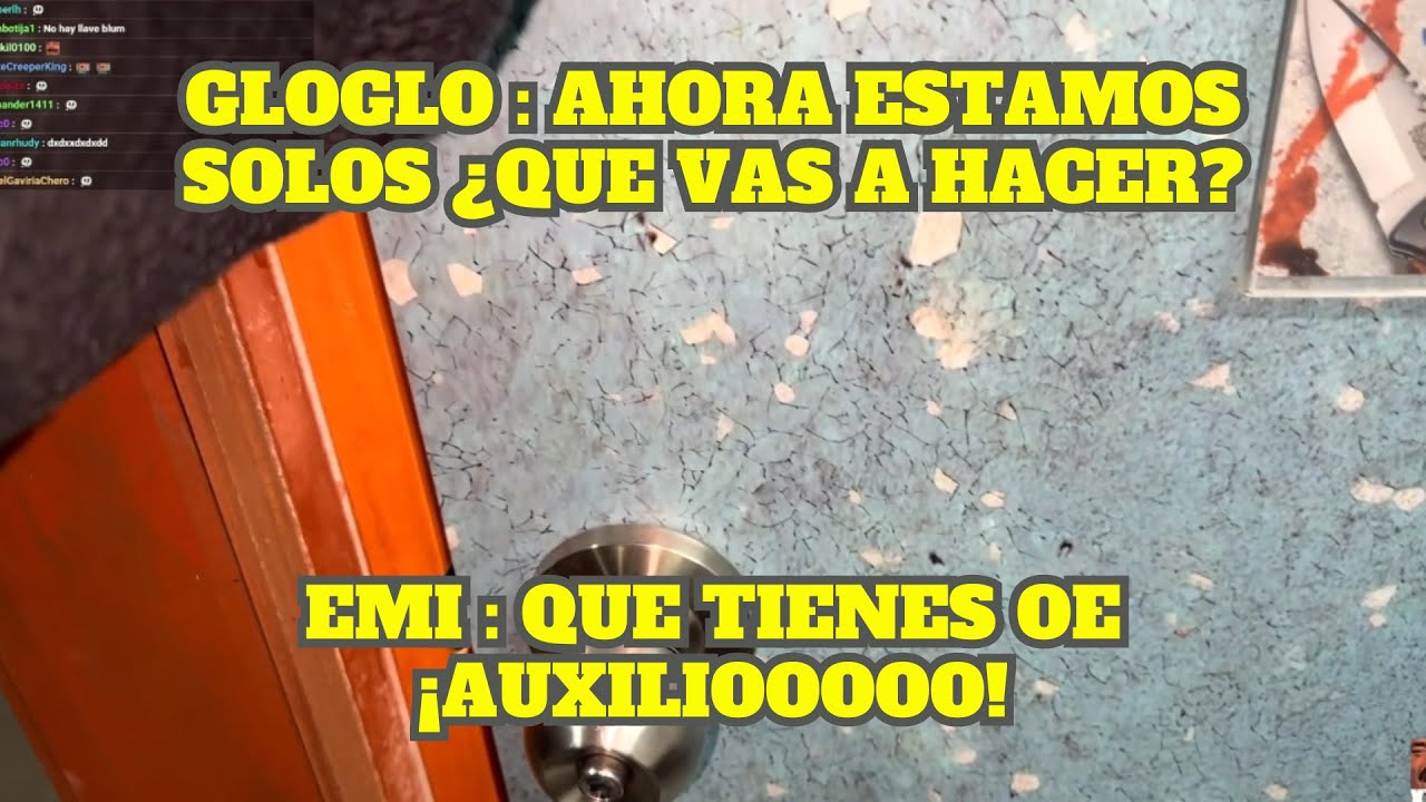GLOGLO Y EMIKUKIS SE ENCIERRAN EN UN CUARTO