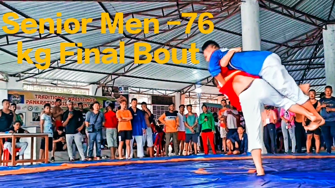 Seyiejalie Gwirie Vs Keneiseilie Khawakhrie... Belt Wrestling Senior Men -76 kg..